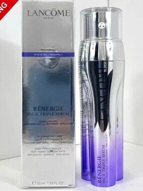 Lancome Renergie H.C.F Triple Serum ANTI-AGING 1.7oz /50mL FULL SZ SEAL BOX
